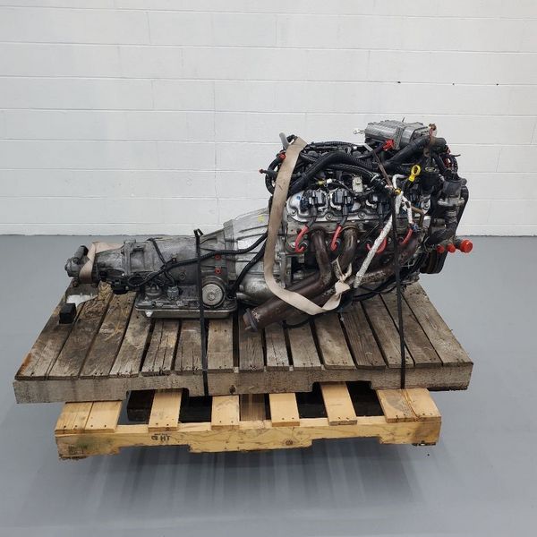 🔥 CHEVY CAMARO / CORVETTE 5.7L LS1 ENGINE  TRANSMISSION LIFTOUT 🔥