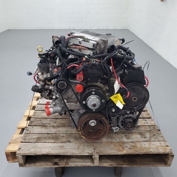🔥 CHEVY CAMARO / CORVETTE 5.7L LS1 ENGINE  TRANSMISSION LIFTOUT 🔥