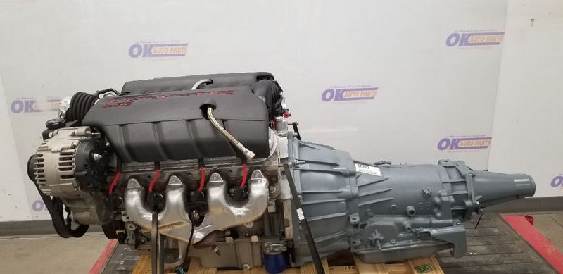 🔥 CHEVY CAMARO / CORVETTE 6.0L LS2 ENGINE TRANSMISSION LIFTOUT 🔥