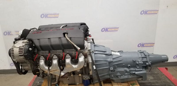 🔥 CHEVY CAMARO / CORVETTE 6.0L LS2 ENGINE TRANSMISSION LIFTOUT 🔥
