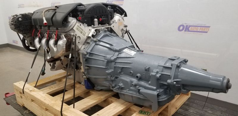 🔥 CHEVY CAMARO / CORVETTE 6.0L LS2 ENGINE TRANSMISSION LIFTOUT 🔥