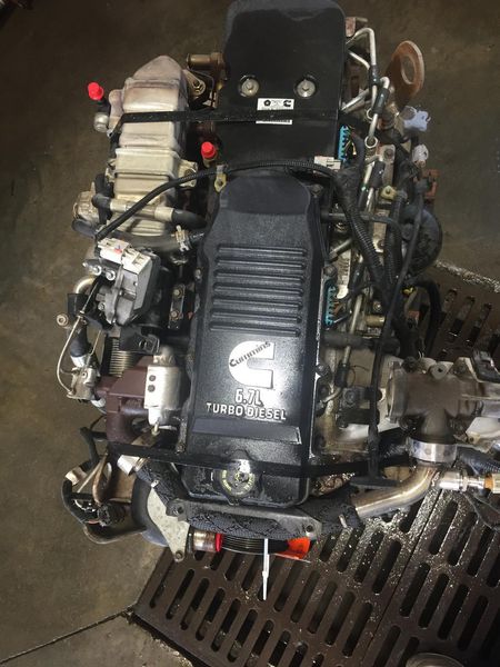 🔥 DODGE TRUCK CUMMINS 6.7L TURBO DIESEL ENGINE 🔥