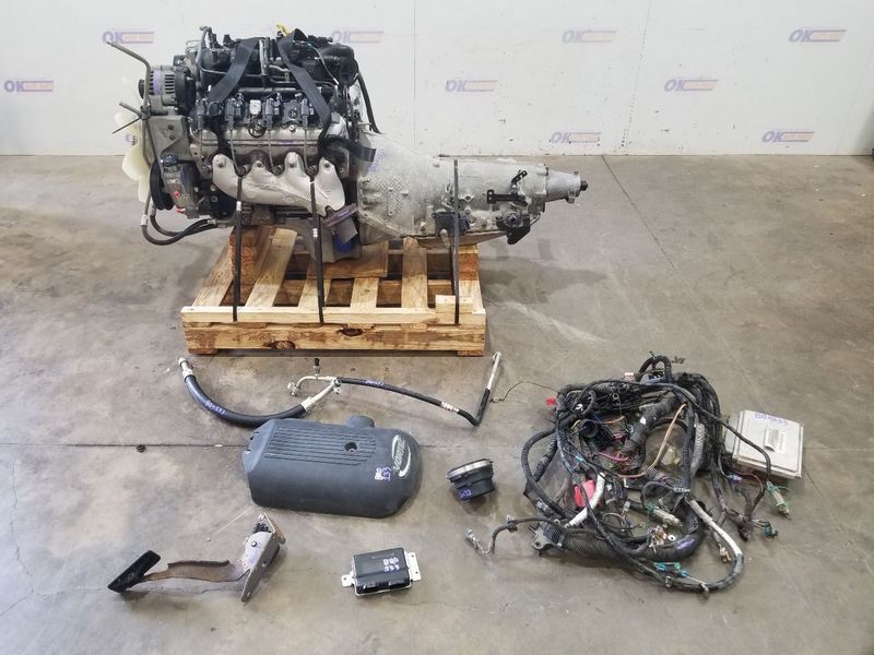 🔥 CHEVY TRUCK 6.0L LS ENGINE & TRANSMISSION PACKAGE 🔥